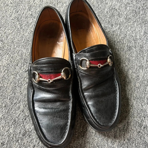 Vintage Gucci Horsebit Loafers, size 42 - Picture 2 of 11